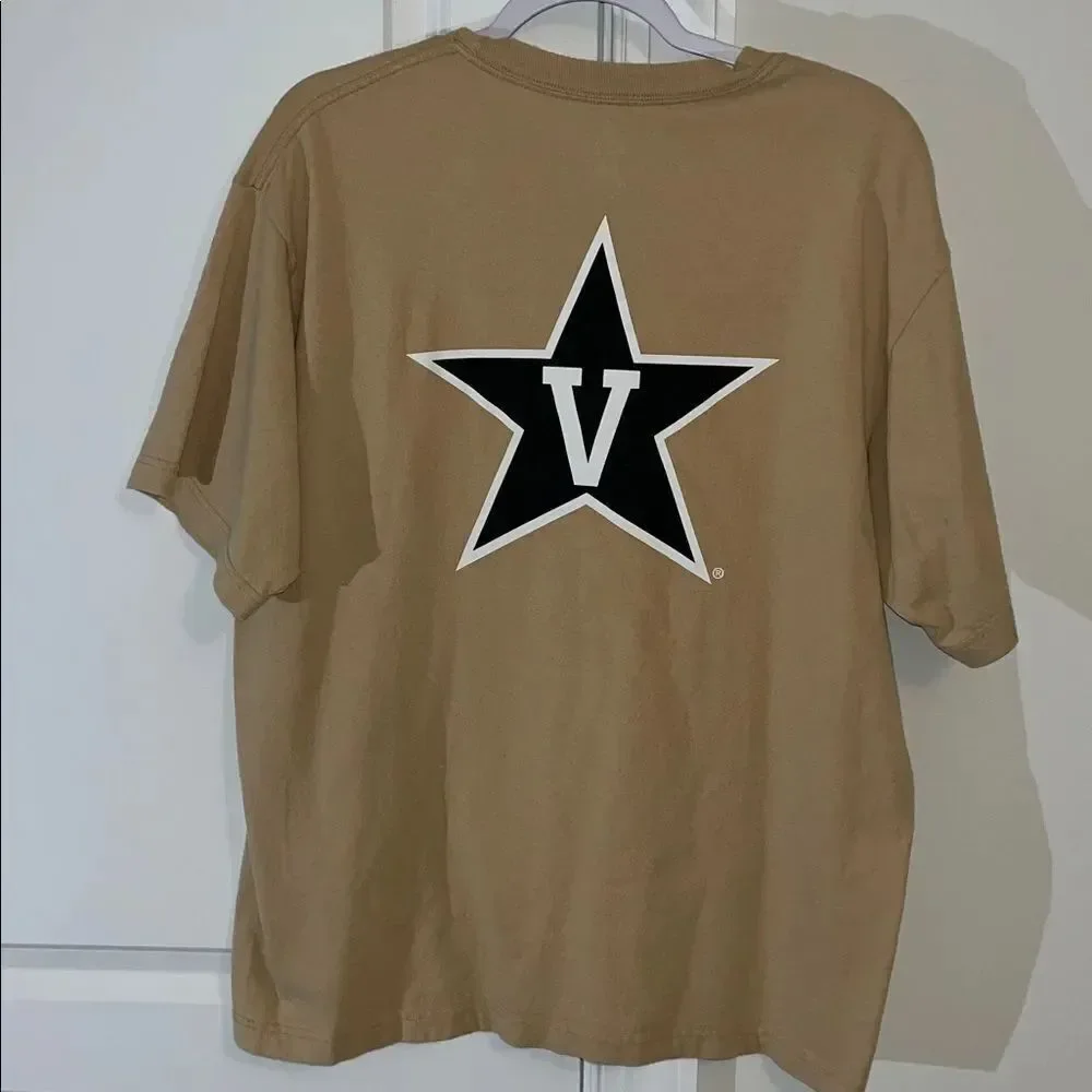 gold Vanderbilt commodores Vandyswagger Vandy Swagger Star T Shirt L adidas